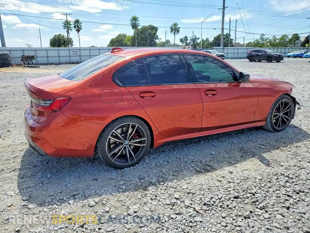 3 Photograph of a damaged car 3MW5U7J00M8C12908 BMW M3 2021
