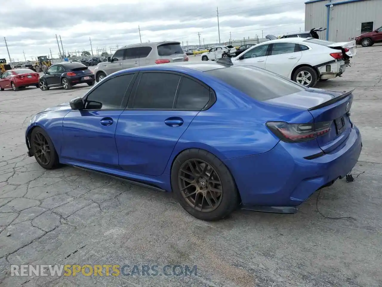 2 Фотография поврежденного автомобиля 3MW5U7J02M8B53862 BMW M3 2021