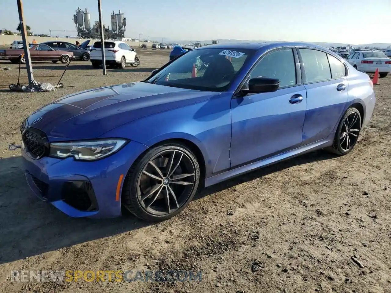 1 Photograph of a damaged car 3MW5U7J04M8B66953 BMW M3 2021