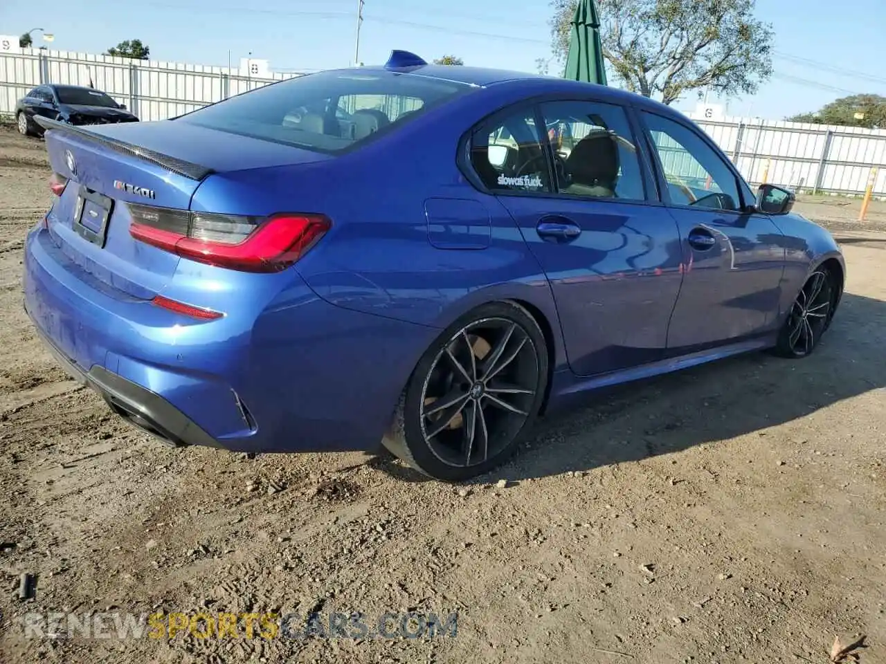 3 Photograph of a damaged car 3MW5U7J04M8B66953 BMW M3 2021