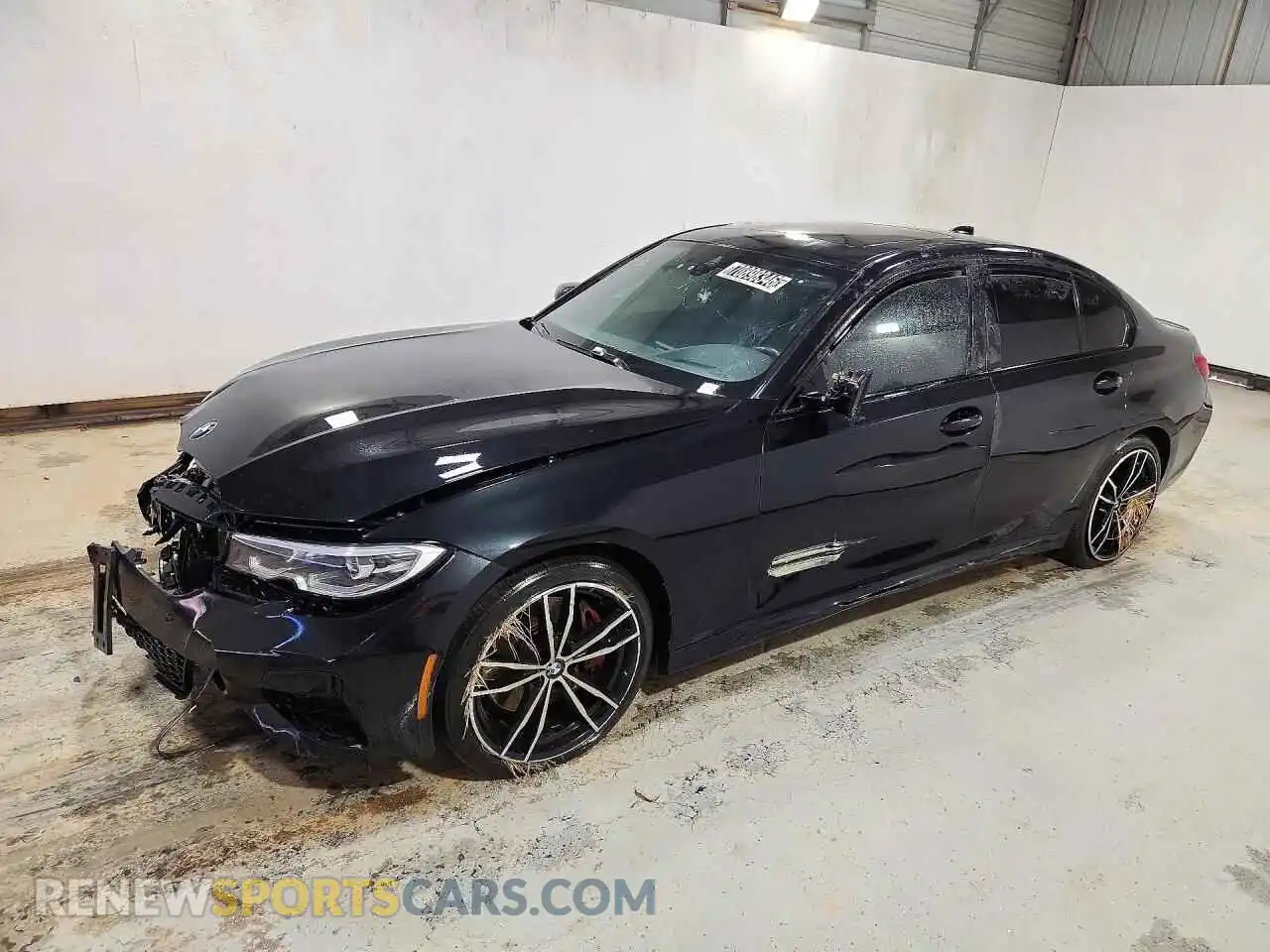1 Photograph of a damaged car 3MW5U9J03M8B63456 BMW M3 2021