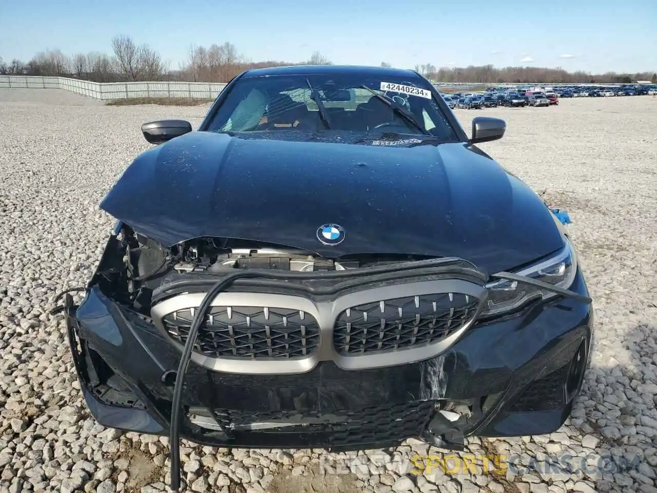 5 Photograph of a damaged car 3MW5U9J04M8B85322 BMW M3 2021