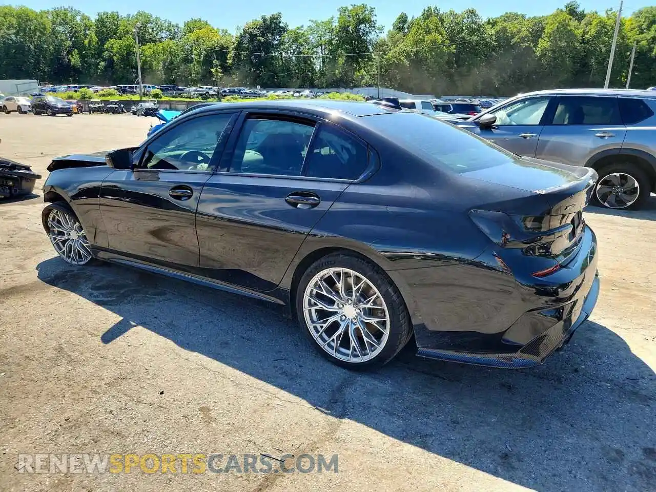 2 Фотография поврежденного автомобиля 3MW5U9J07M8B50807 BMW M3 2021