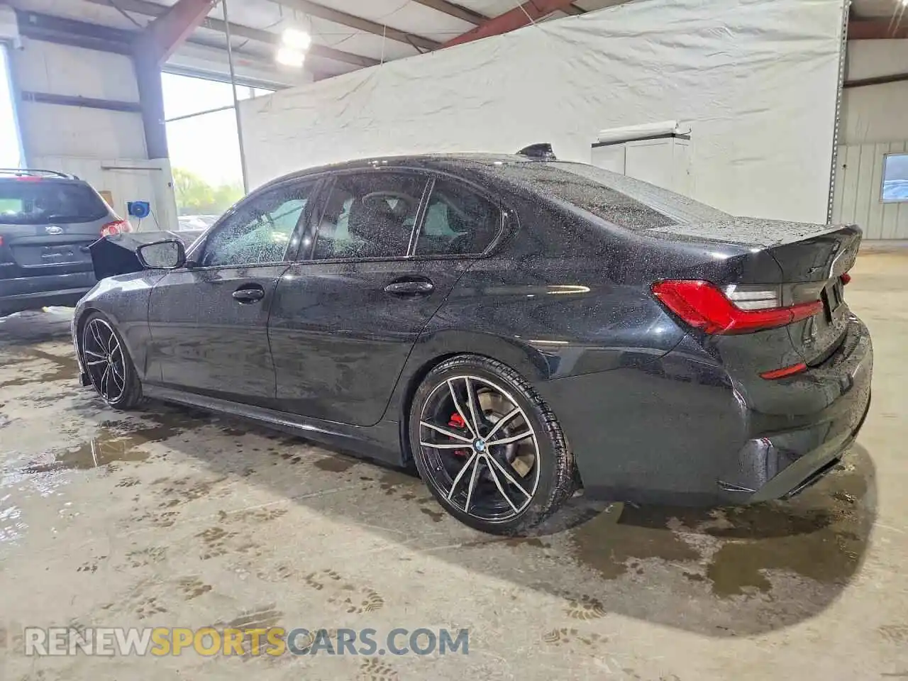 2 Photograph of a damaged car 3MW5U9J07M8B61273 BMW M3 2021