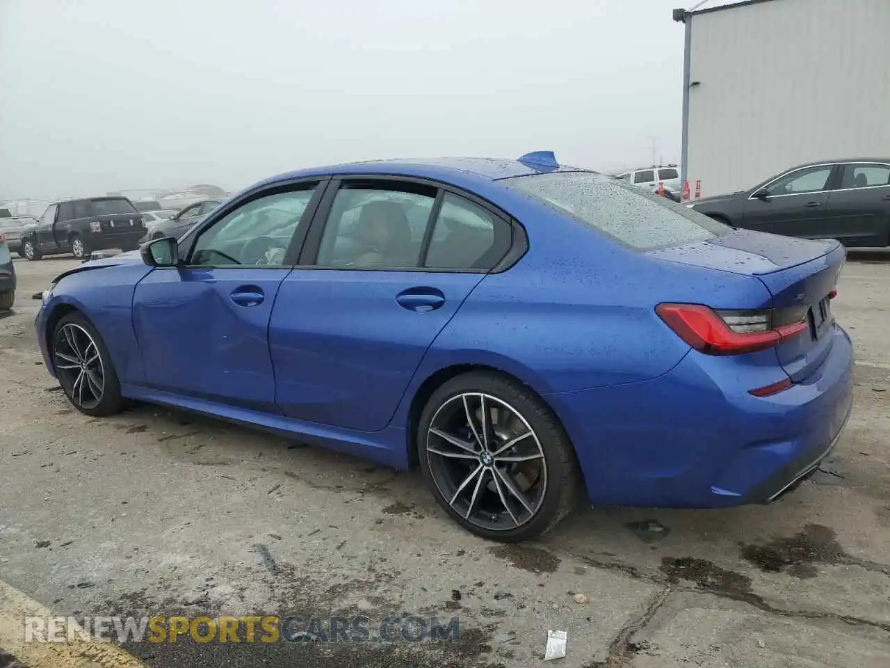 2 Photograph of a damaged car 3MW5U9J09M8B54986 BMW M3 2021