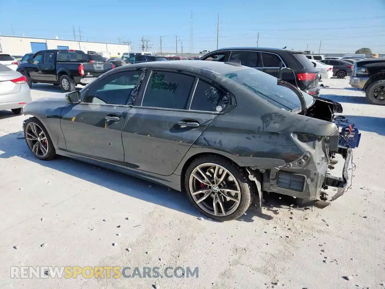 2 Photograph of a damaged car WBA5U7C03MFK58043 BMW M3 2021
