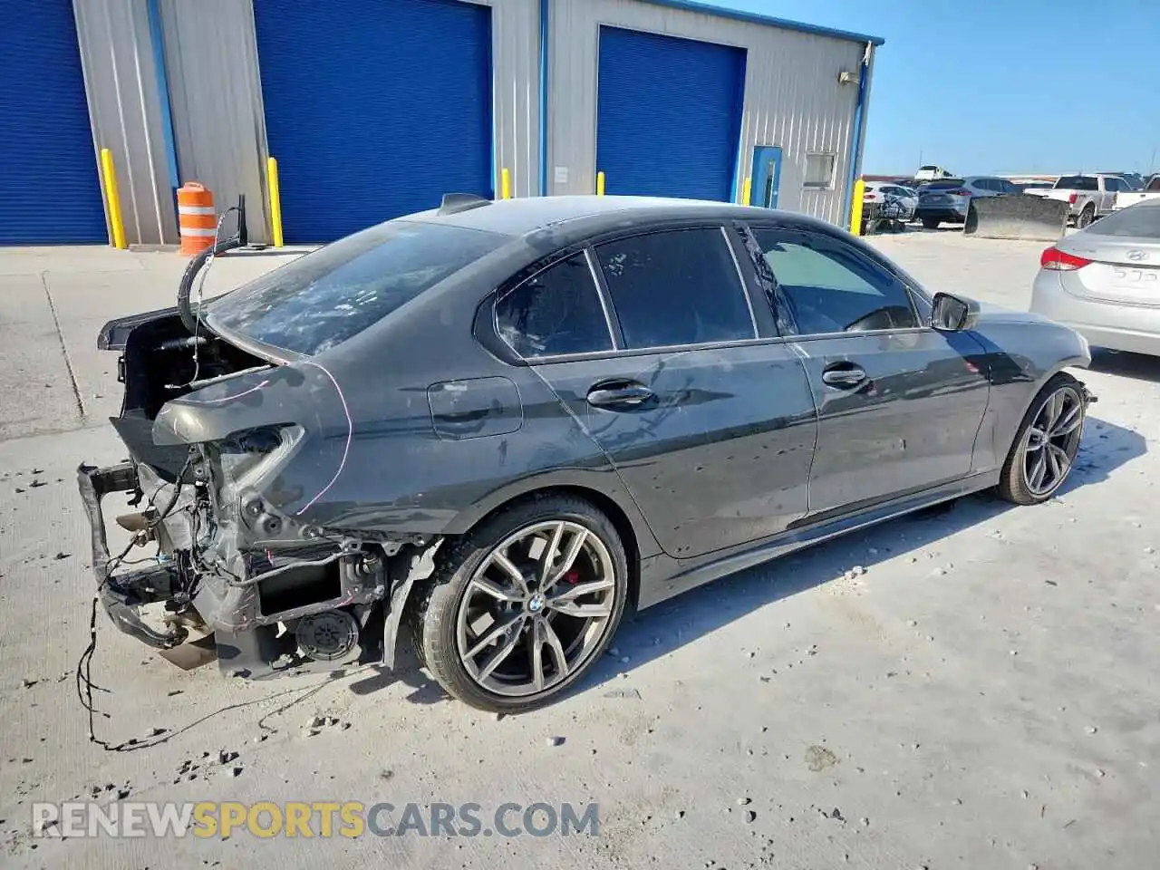 3 Photograph of a damaged car WBA5U7C03MFK58043 BMW M3 2021