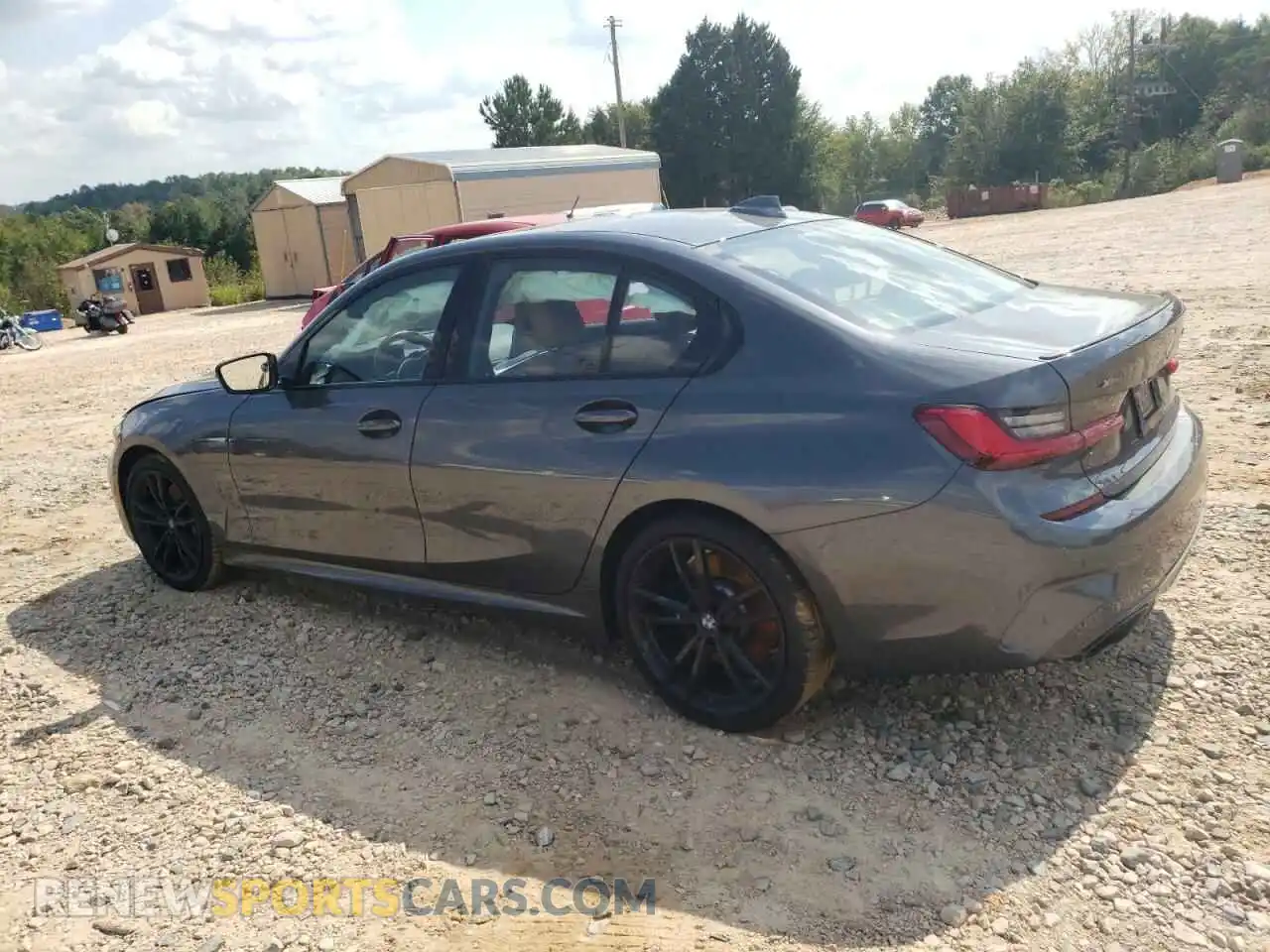 2 Photograph of a damaged car WBA5U9C06MFK07213 BMW M3 2021