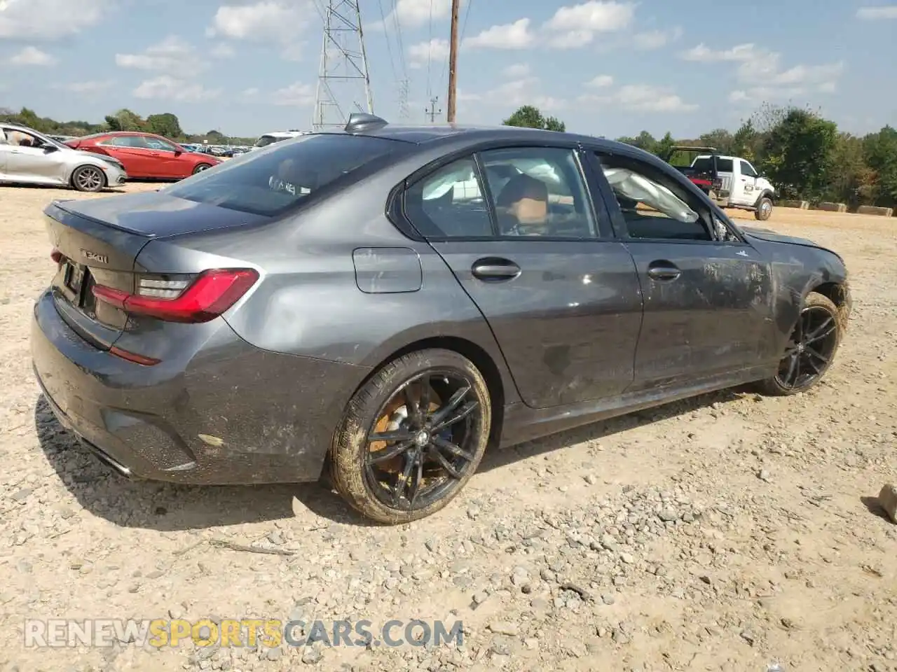 3 Photograph of a damaged car WBA5U9C06MFK07213 BMW M3 2021