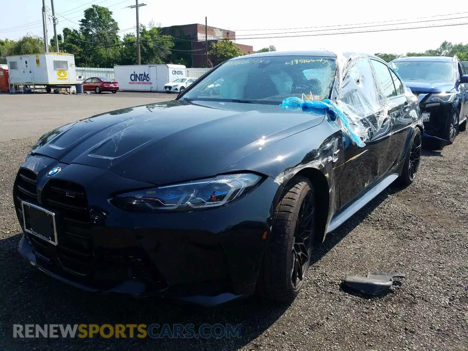 2 Photograph of a damaged car WBS33AY00MFK76110 BMW M3 2021