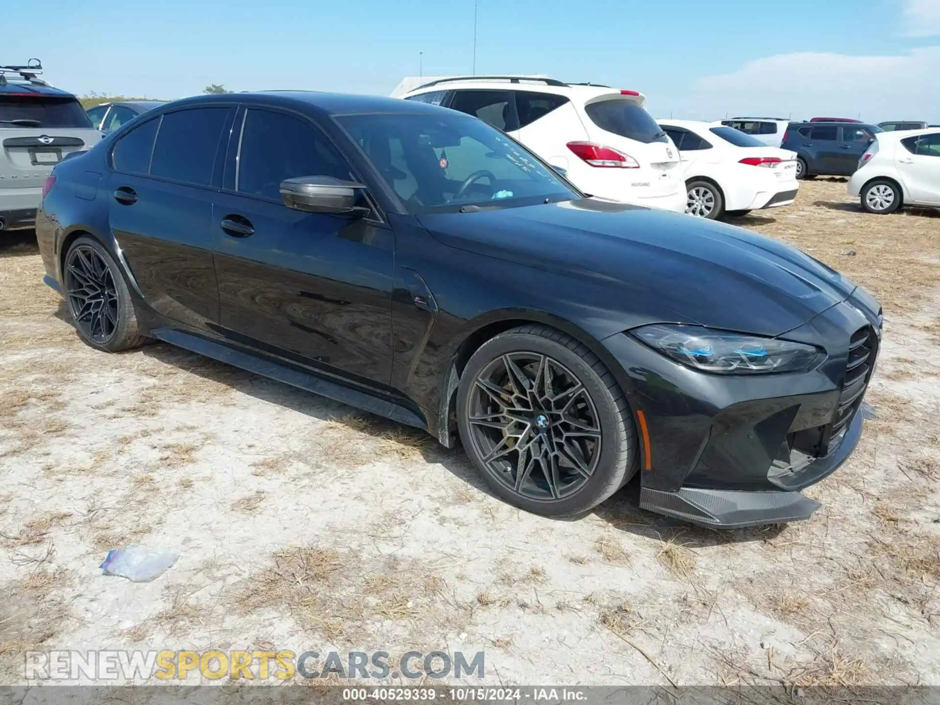 1 Photograph of a damaged car WBS33AY02MFK49362 BMW M3 2021