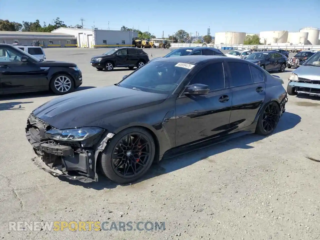 1 Photograph of a damaged car WBS33AY03MFL22335 BMW M3 2021
