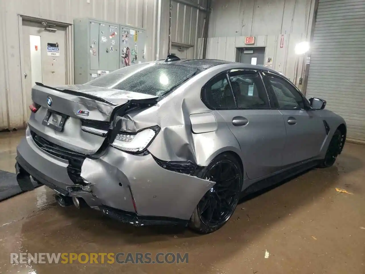 3 Photograph of a damaged car WBS33AY04MFL04703 BMW M3 2021