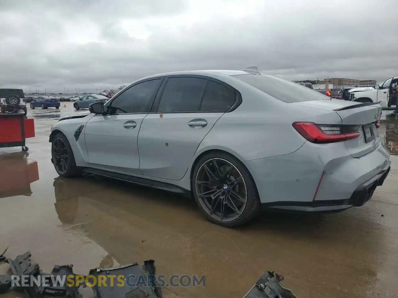 2 Photograph of a damaged car WBS33AY04MFL24157 BMW M3 2021
