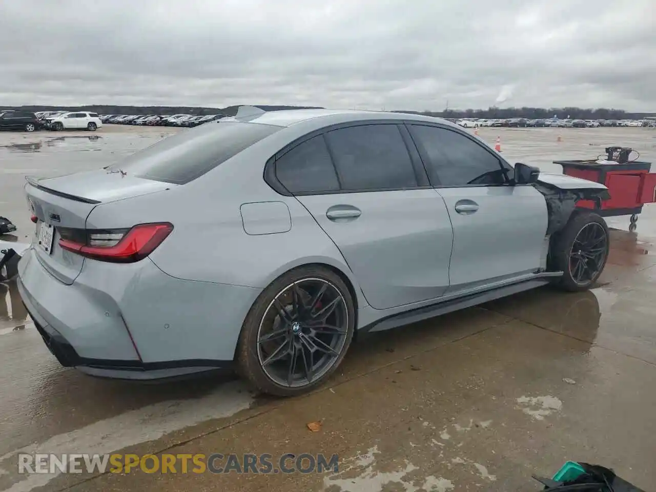 3 Photograph of a damaged car WBS33AY04MFL24157 BMW M3 2021