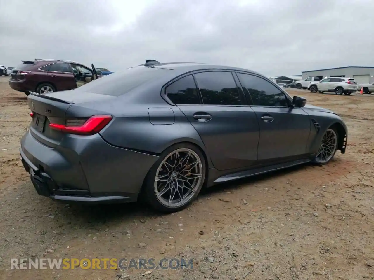 3 Photograph of a damaged car WBS33AY04MFL54422 BMW M3 2021