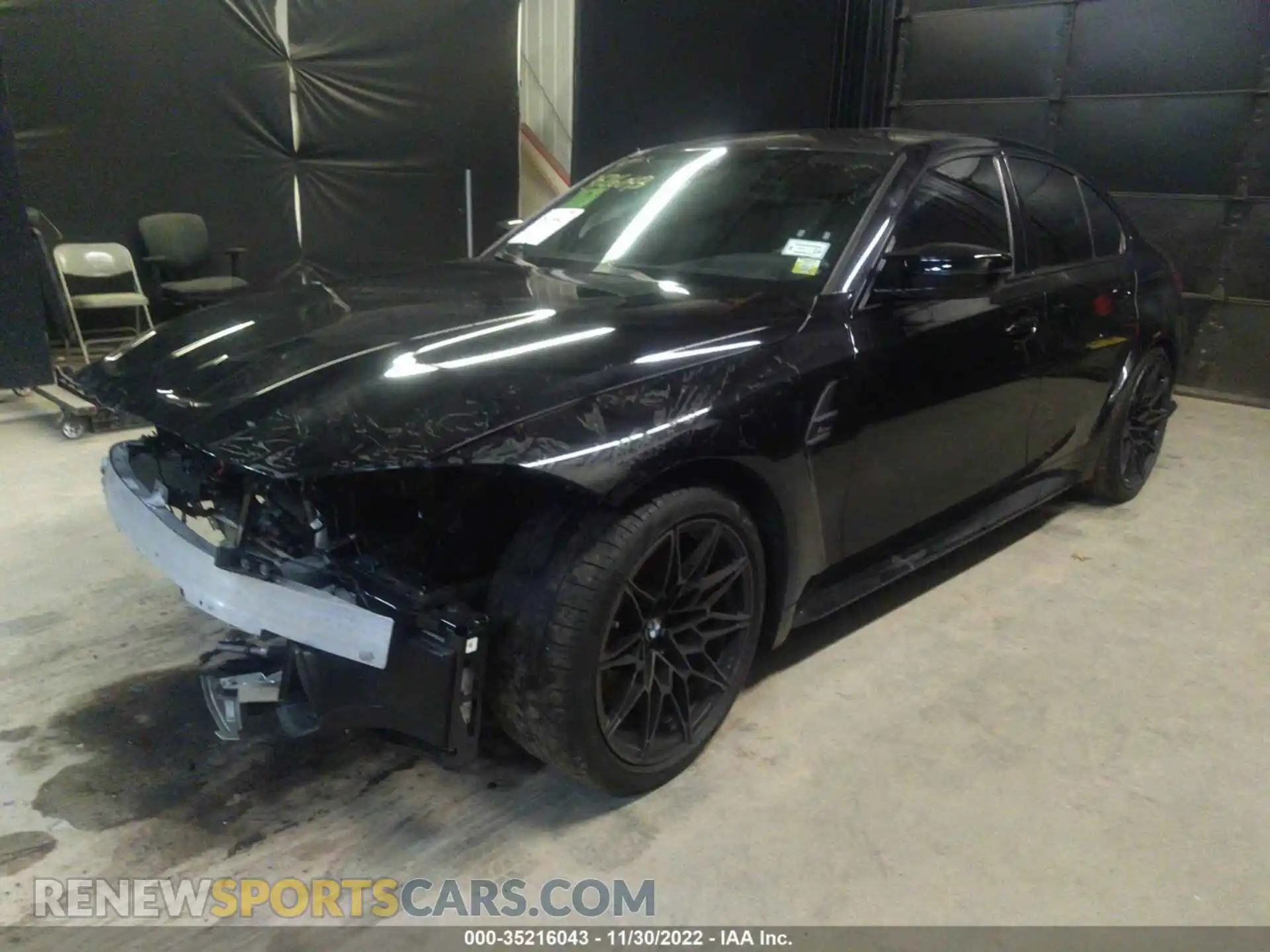 2 Photograph of a damaged car WBS33AY06MFK84096 BMW M3 2021