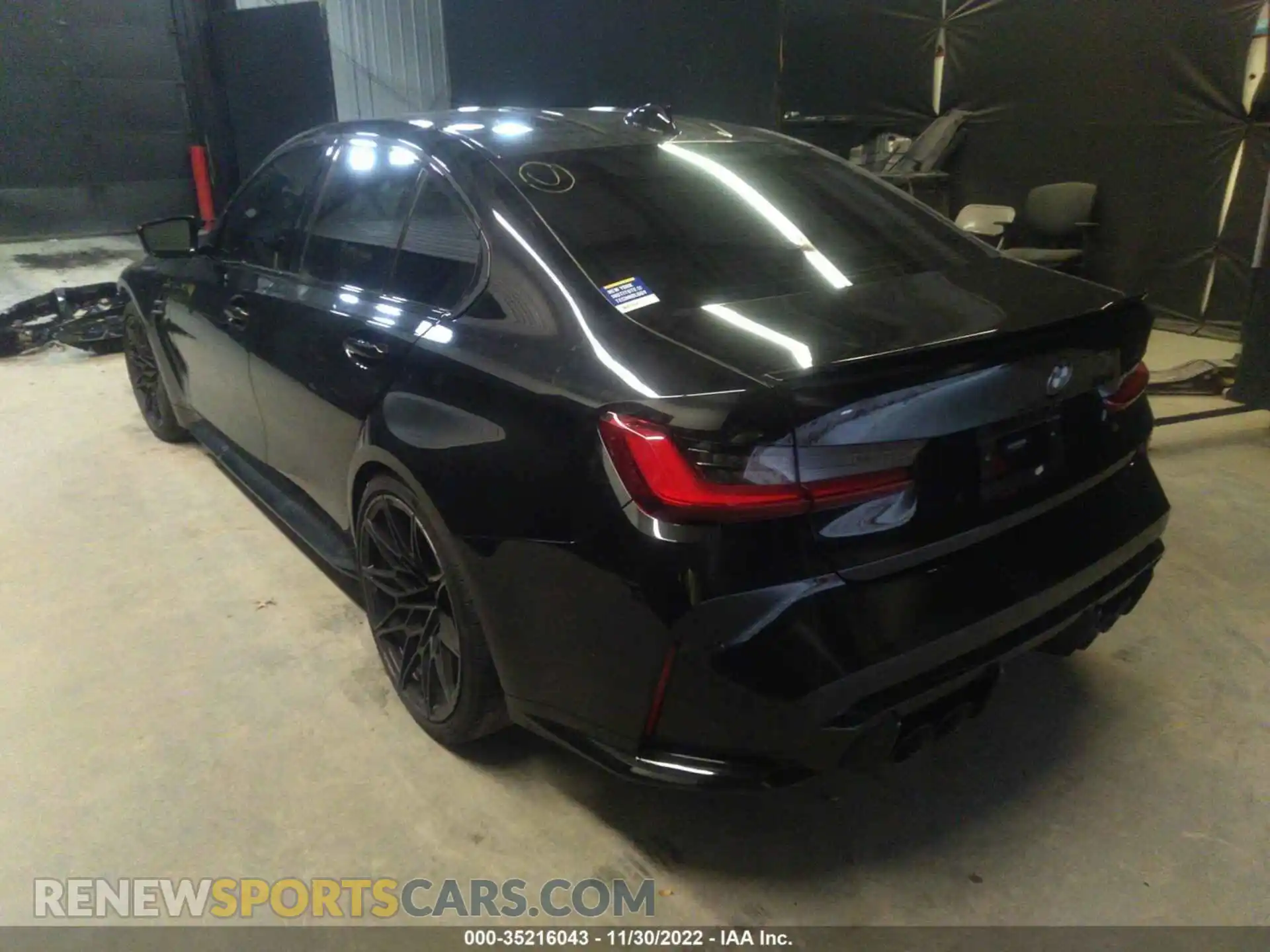 3 Photograph of a damaged car WBS33AY06MFK84096 BMW M3 2021