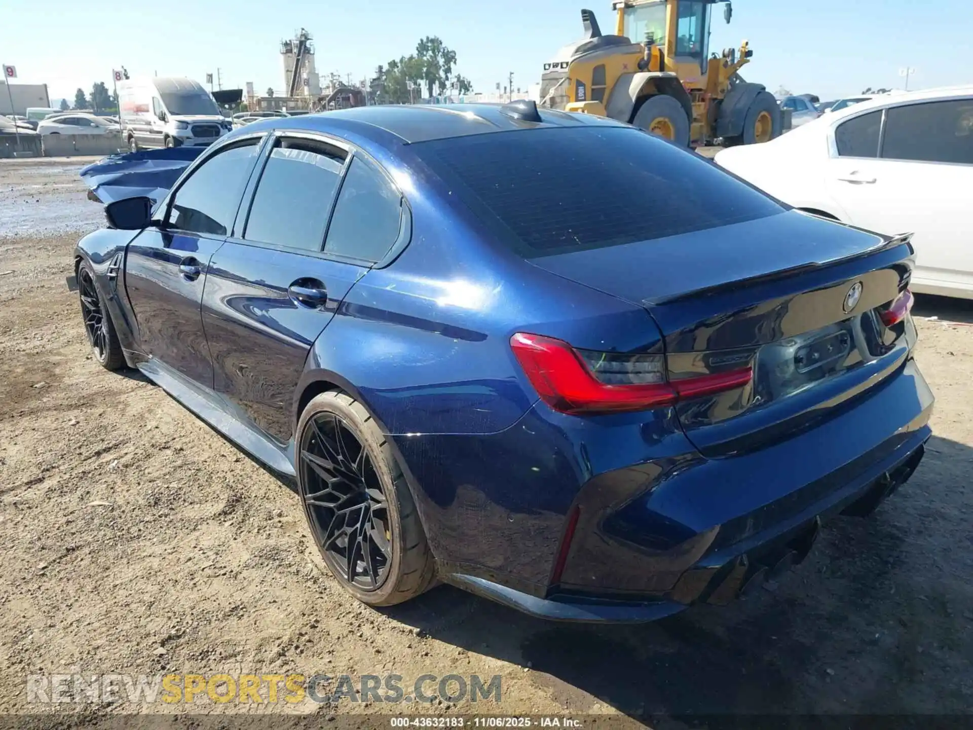 3 Photograph of a damaged car WBS33AY06MFK92022 BMW M3 2021