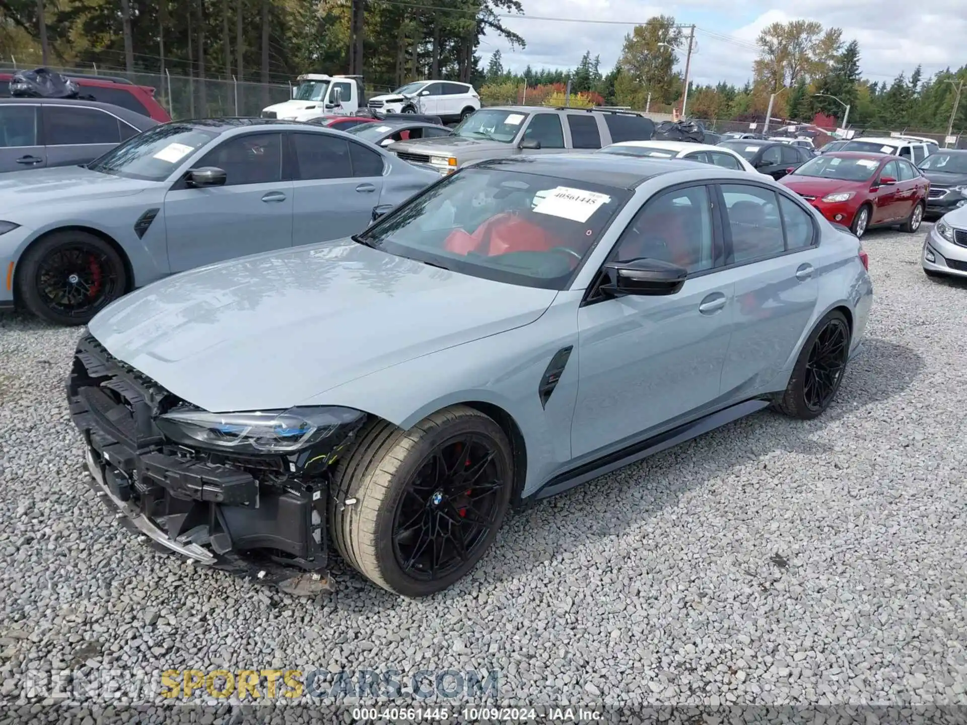 2 Photograph of a damaged car WBS33AY06MFL19364 BMW M3 2021