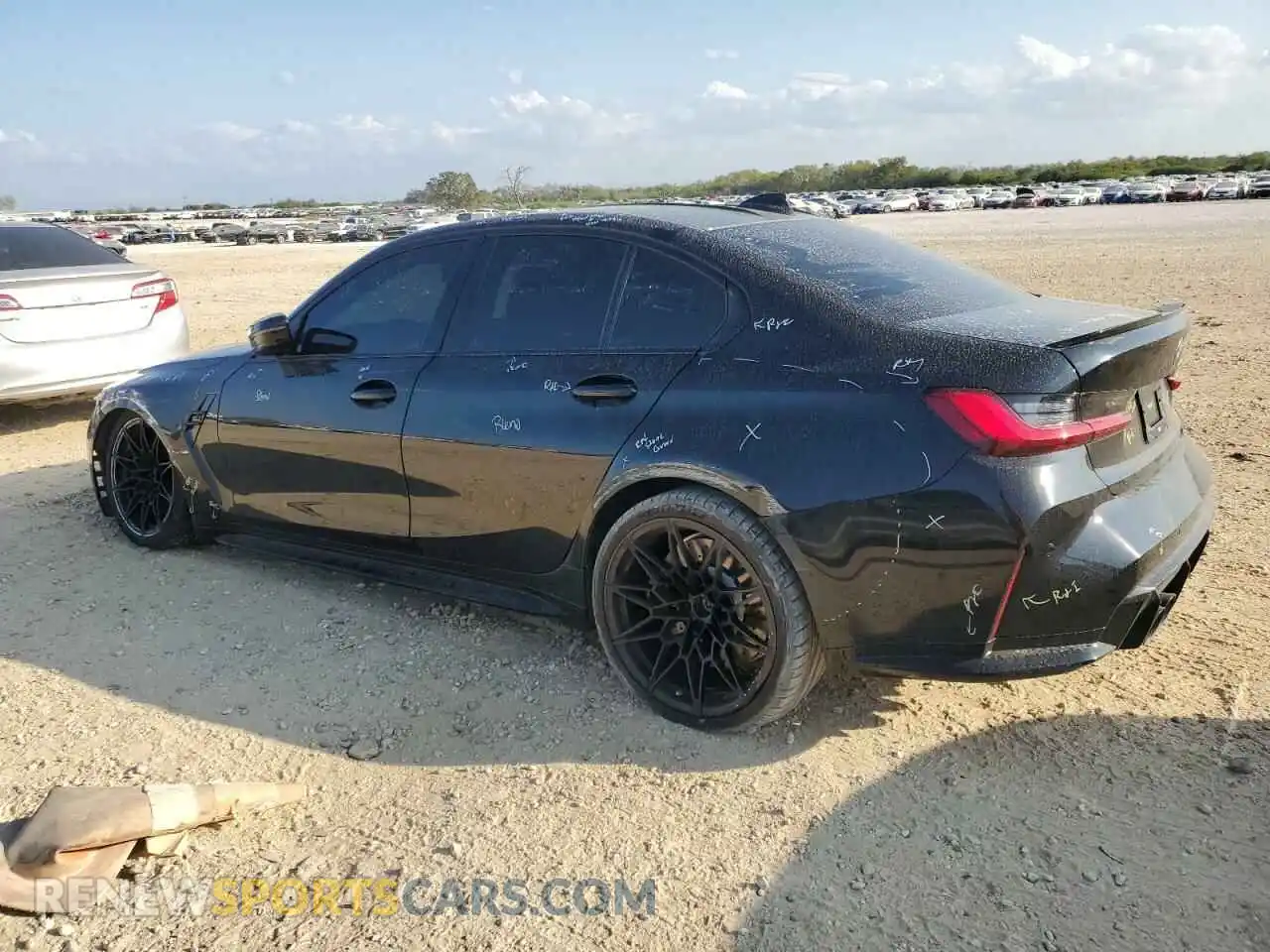 2 Photograph of a damaged car WBS33AY06MFL27898 BMW M3 2021
