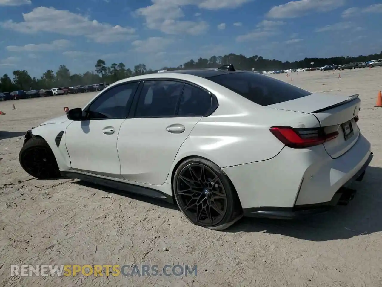 2 Photograph of a damaged car WBS33AY06MFL29912 BMW M3 2021