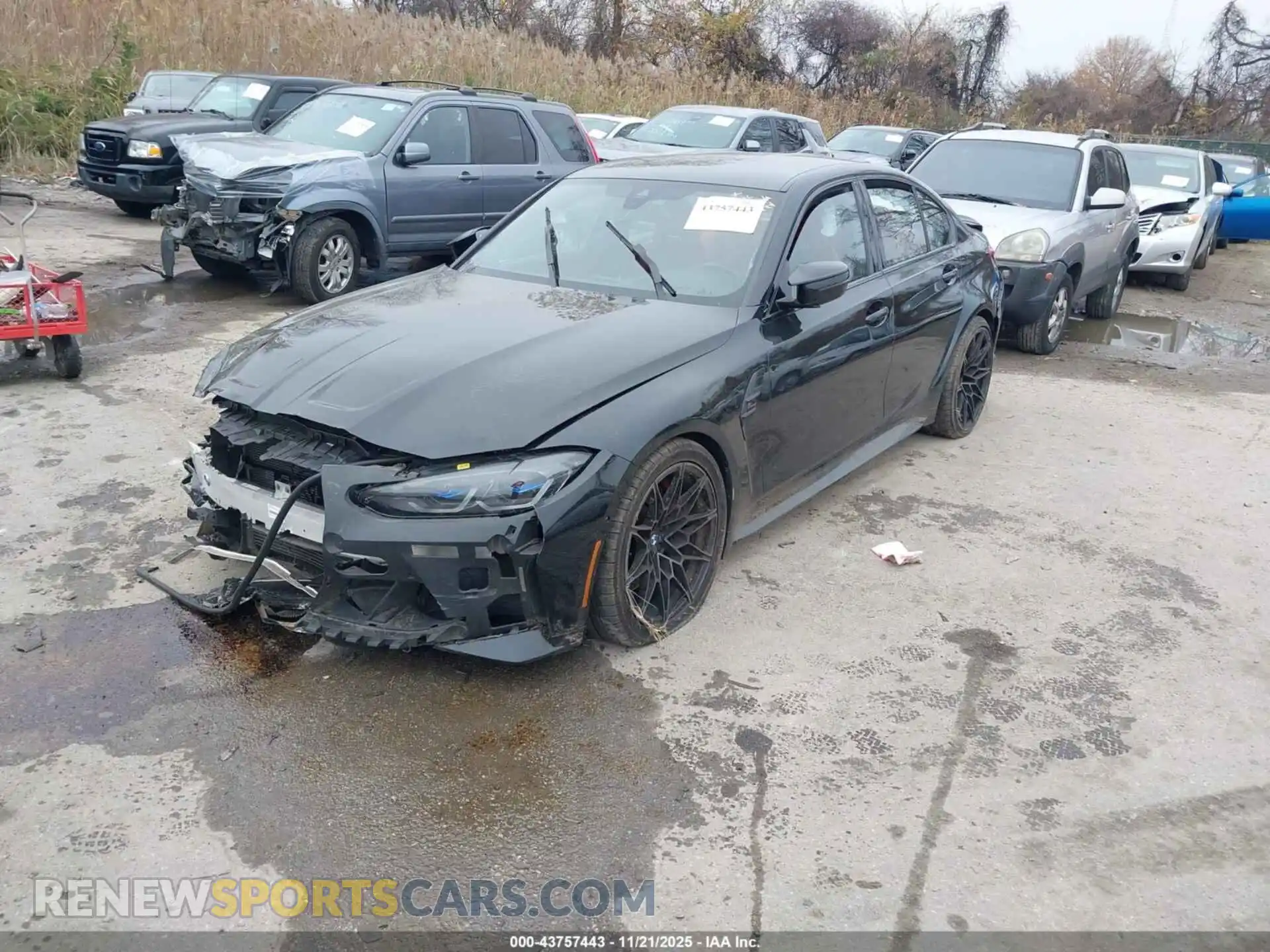 2 Photograph of a damaged car WBS33AY06MFL36424 BMW M3 2021