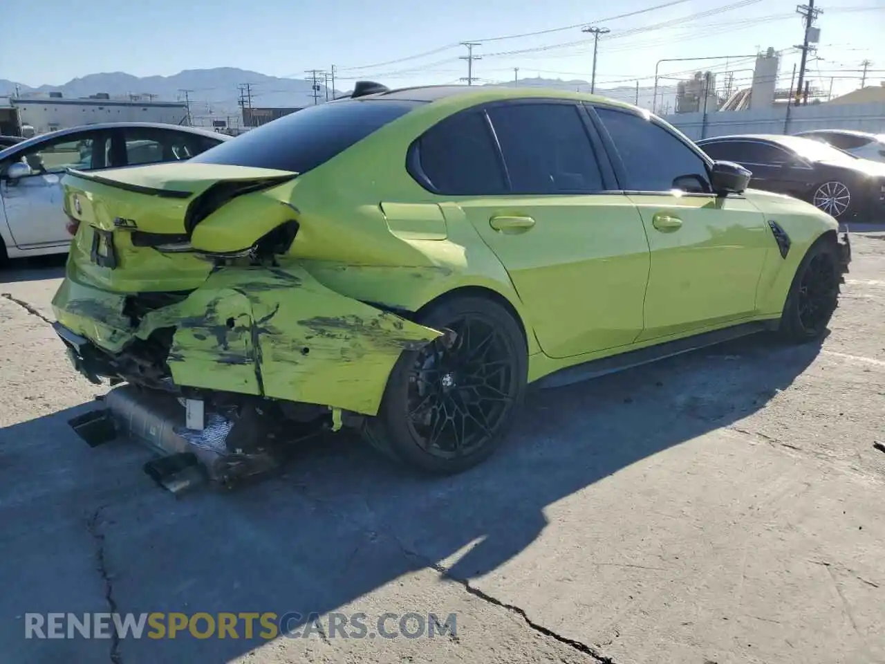 3 Photograph of a damaged car WBS33AY06MFL45849 BMW M3 2021