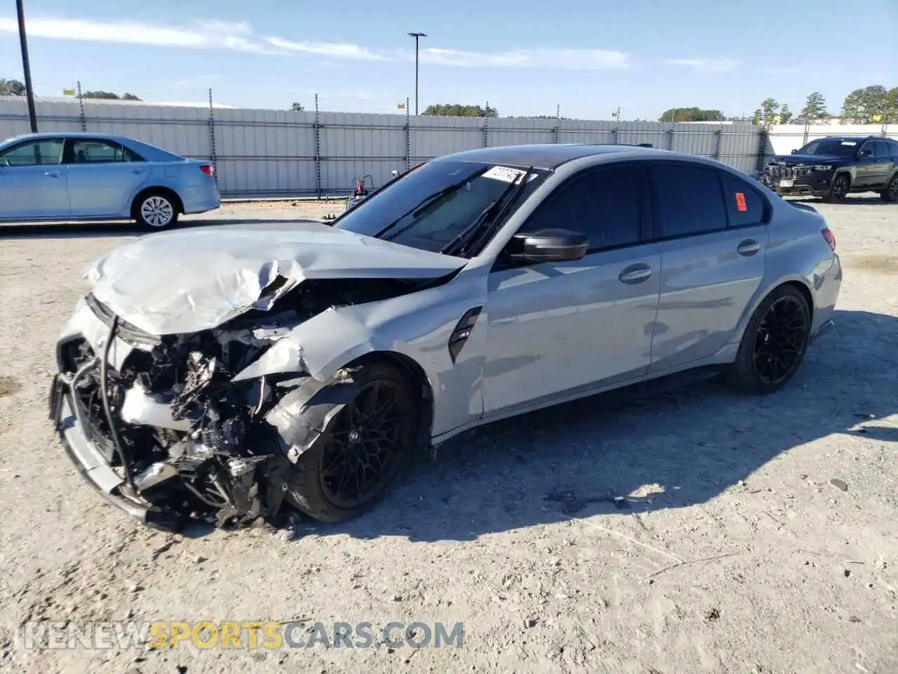 1 Photograph of a damaged car WBS53AY01MFK81180 BMW M3 2021