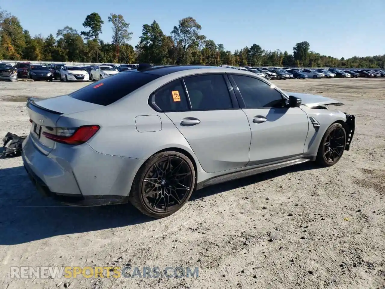 3 Photograph of a damaged car WBS53AY01MFK81180 BMW M3 2021
