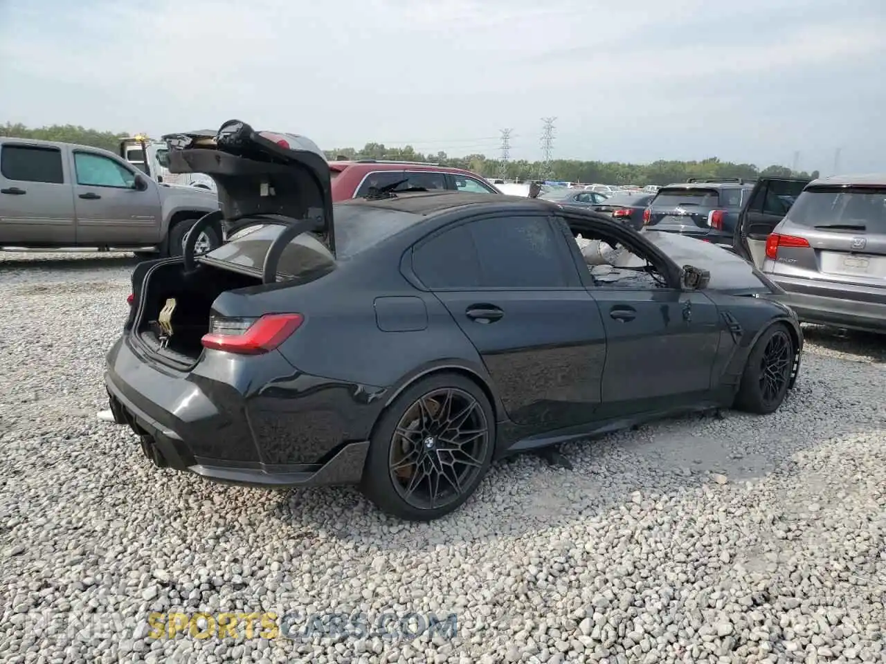 3 Photograph of a damaged car WBS53AY01MFK91112 BMW M3 2021