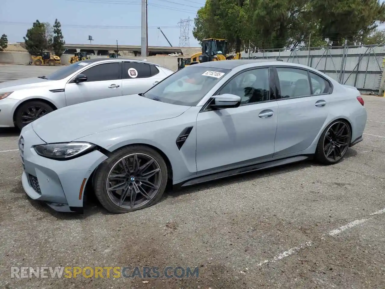 1 Фотография поврежденного автомобиля WBS53AY04MFL48595 BMW M3 2021