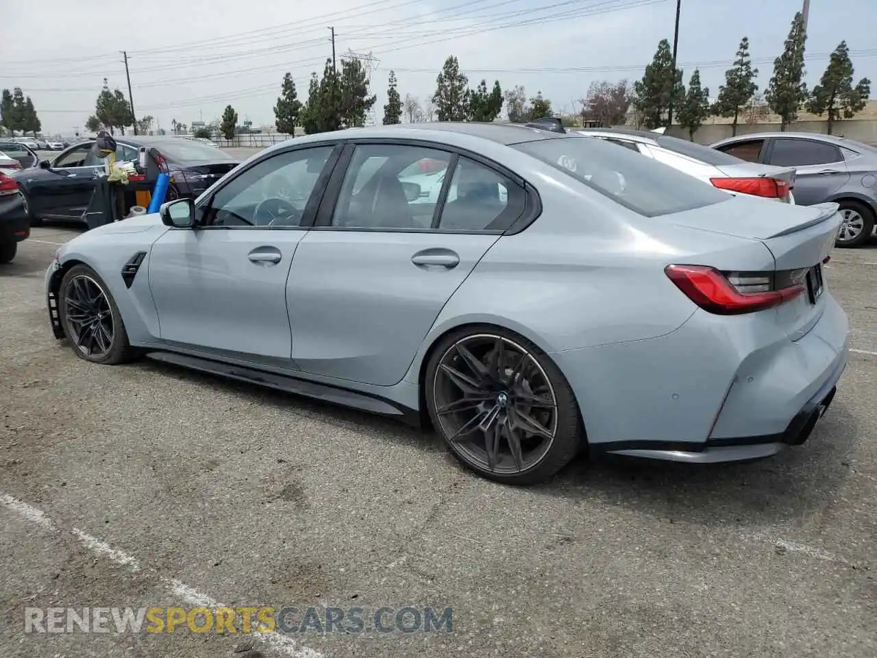 2 Фотография поврежденного автомобиля WBS53AY04MFL48595 BMW M3 2021