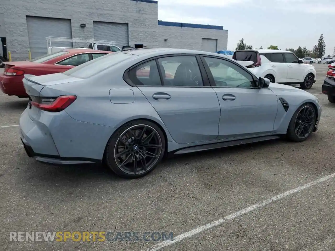3 Фотография поврежденного автомобиля WBS53AY04MFL48595 BMW M3 2021