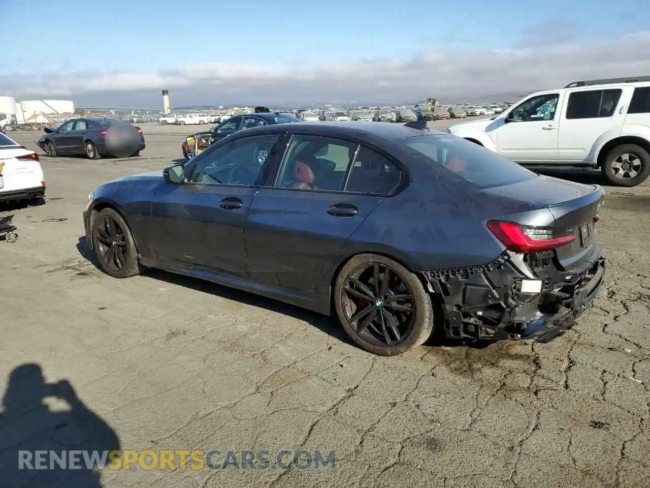2 Photograph of a damaged car 3MW5U7J00N8C57770 BMW M3 2022