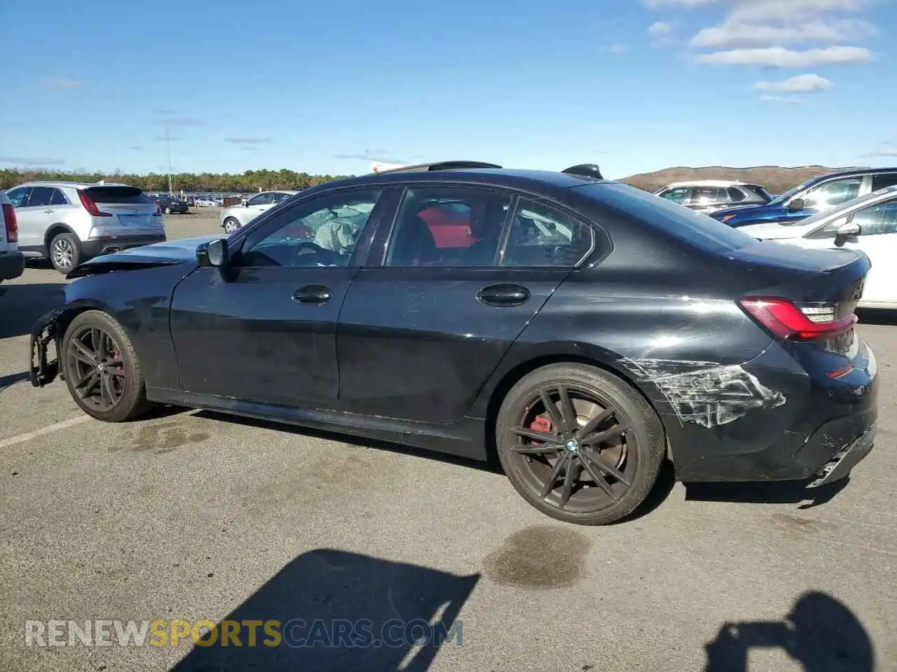2 Photograph of a damaged car 3MW5U9J07N8C39262 BMW M3 2022