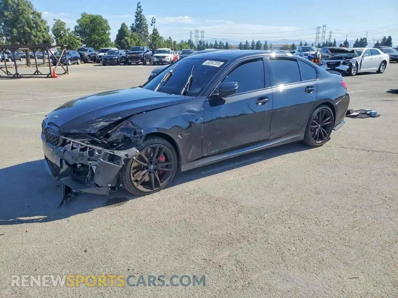 1 fotografías del automóvil dañado 3MW5U9J09N8C22964 BMW M3 2022