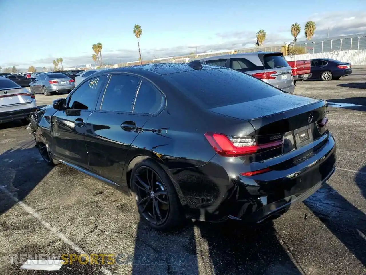 3 Photograph of a damaged car WBA5U7C0XNFM73498 BMW M3 2022