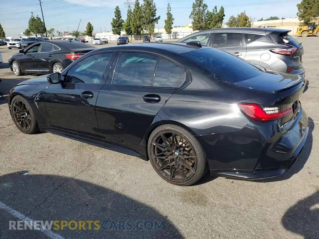 2 fotografías del automóvil dañado WBS33AY03NFM03997 BMW M3 2022