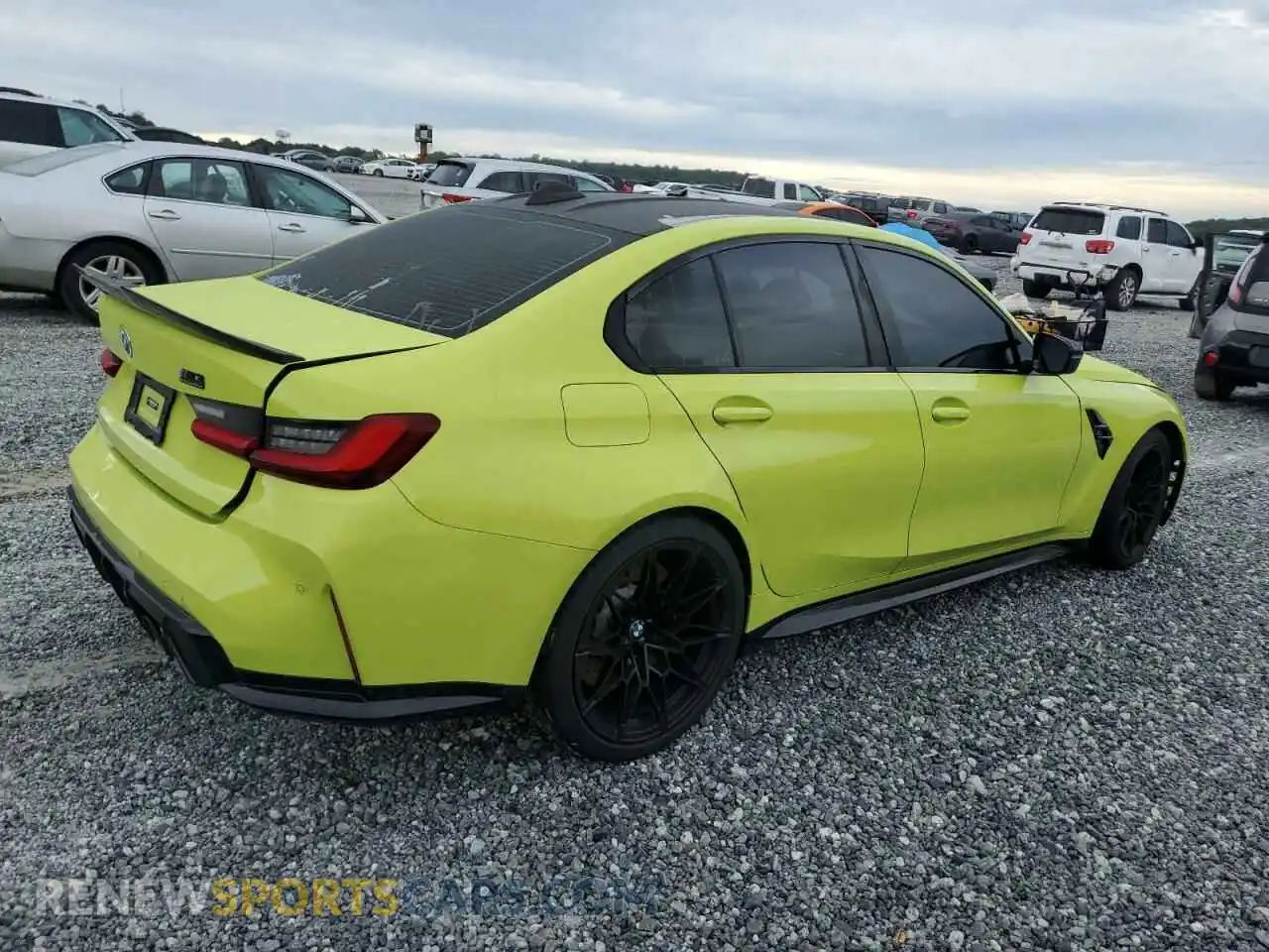 3 Photograph of a damaged car WBS33AY06NFL98827 BMW M3 2022