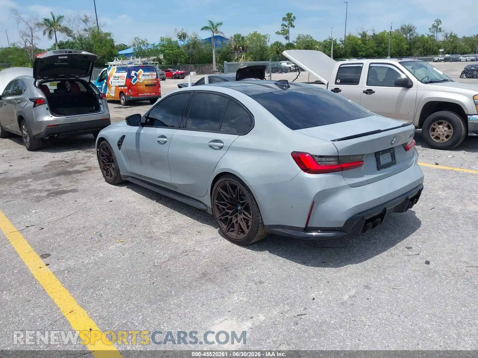 3 Photograph of a damaged car WBS33AY06NFM31308 BMW M3 2022