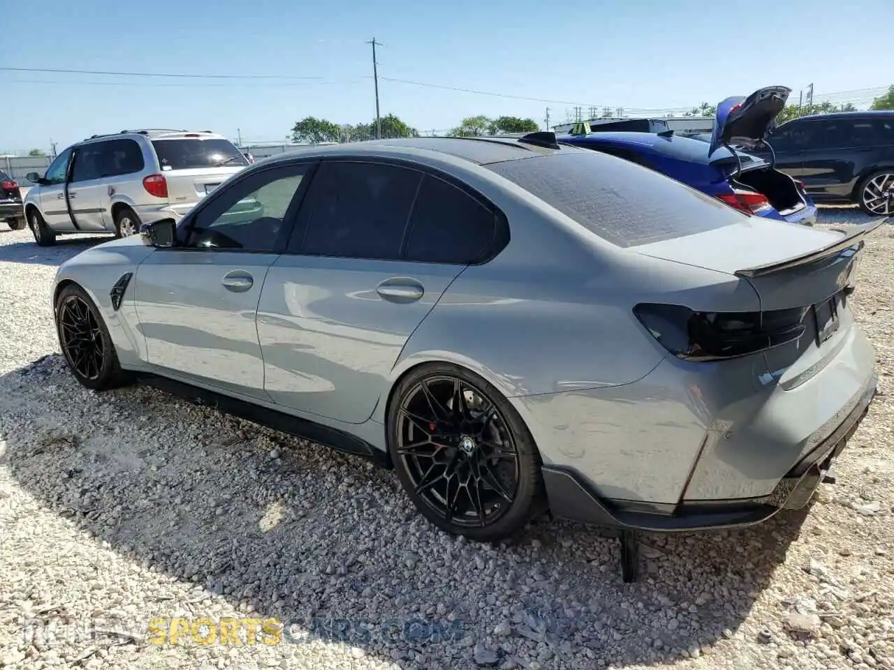 2 Photograph of a damaged car WBS33AY08NFM05034 BMW M3 2022