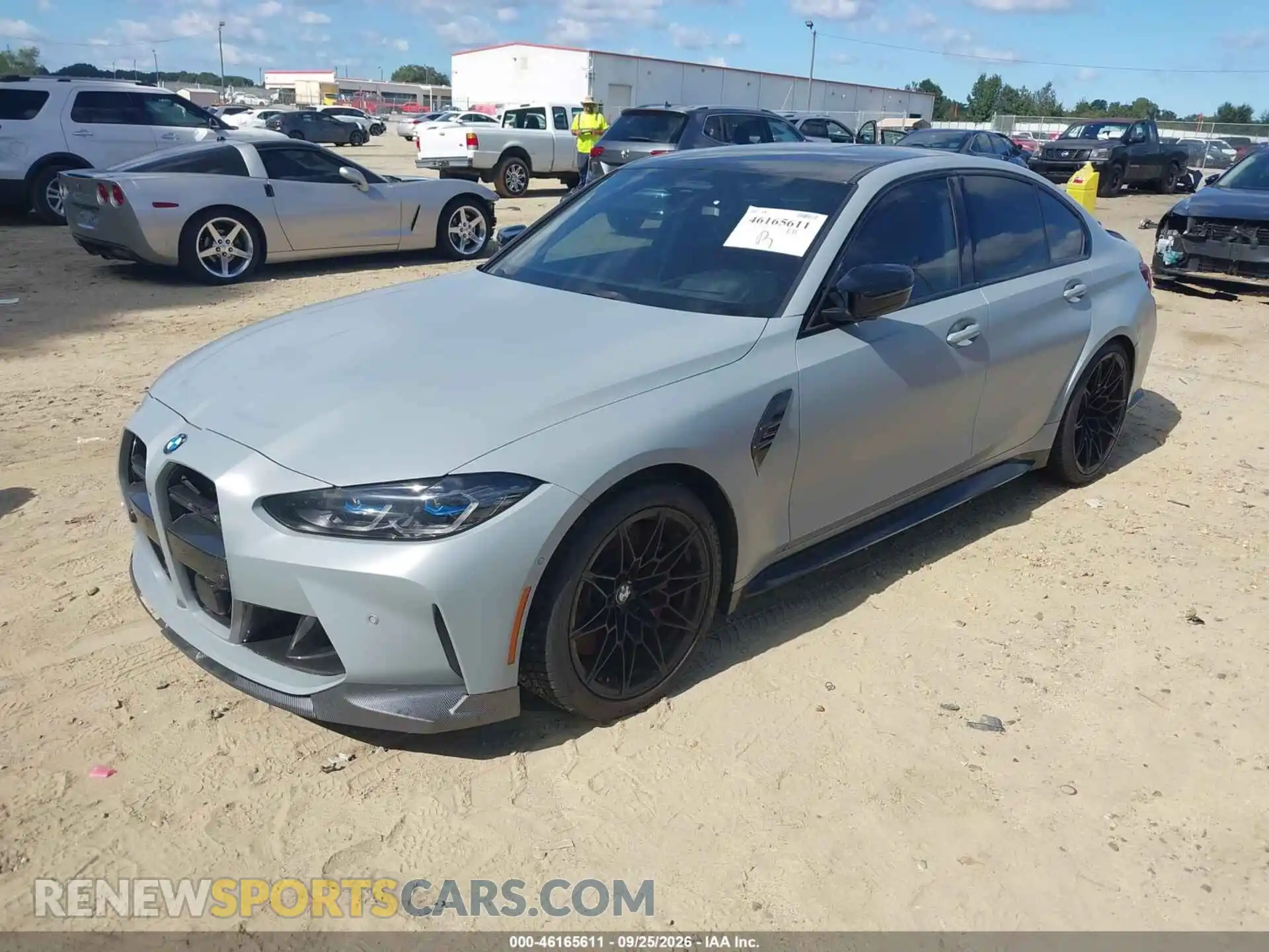 2 Photograph of a damaged car WBS33AY08NFM64004 BMW M3 2022