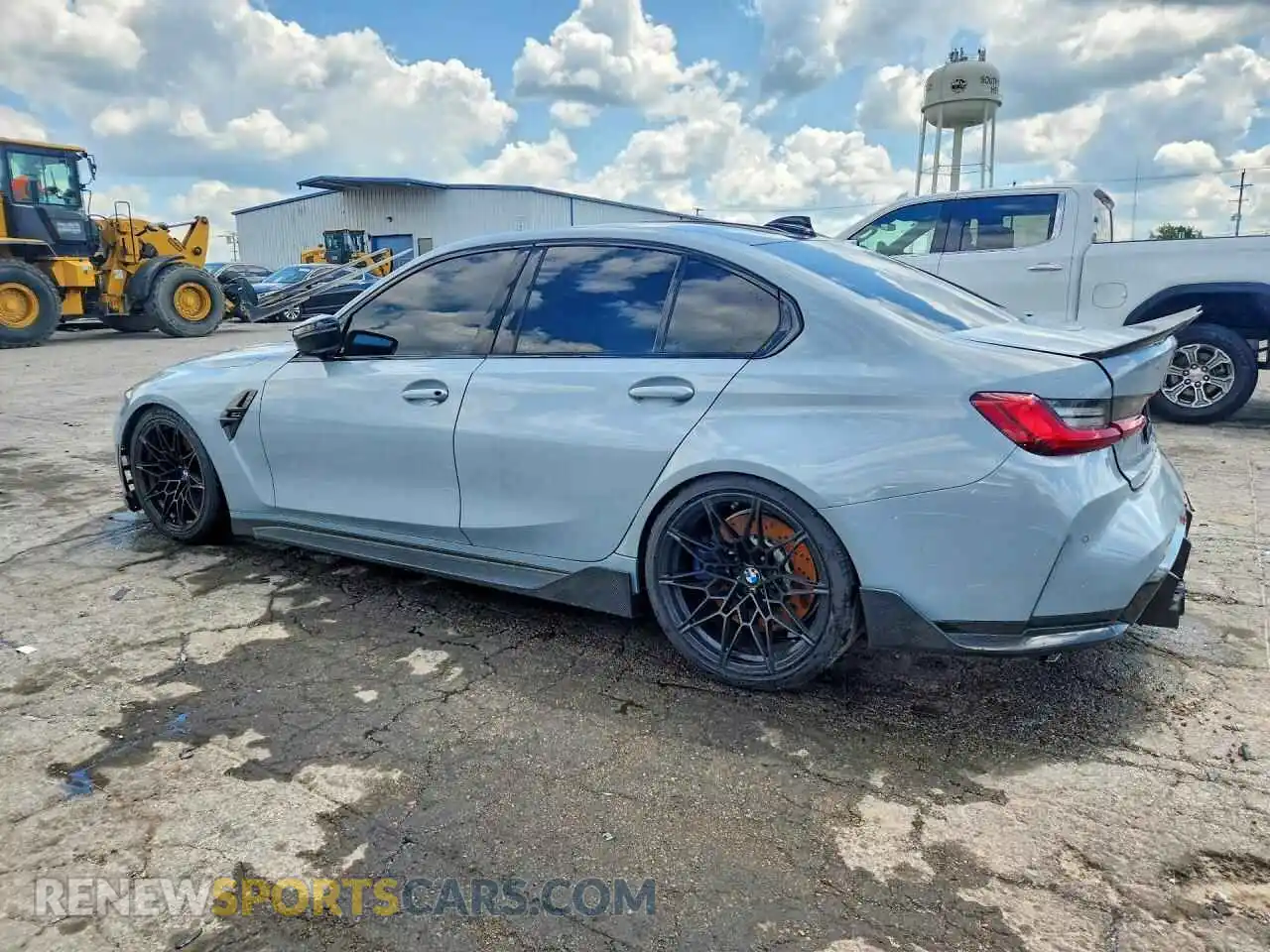 2 Photograph of a damaged car WBS43AY00NFM25637 BMW M3 2022