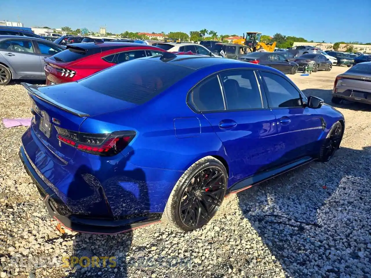 3 Photograph of a damaged car WBS43AY01NFL80708 BMW M3 2022