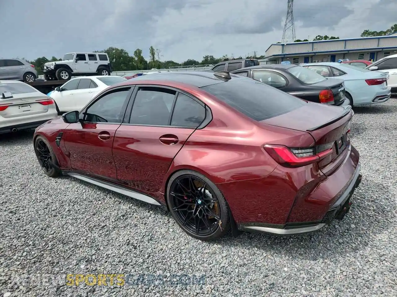 2 fotografías del automóvil dañado WBS43AY02NFM44187 BMW M3 2022
