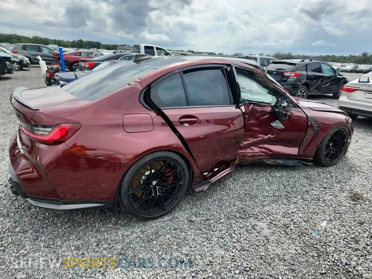 3 fotografías del automóvil dañado WBS43AY02NFM44187 BMW M3 2022