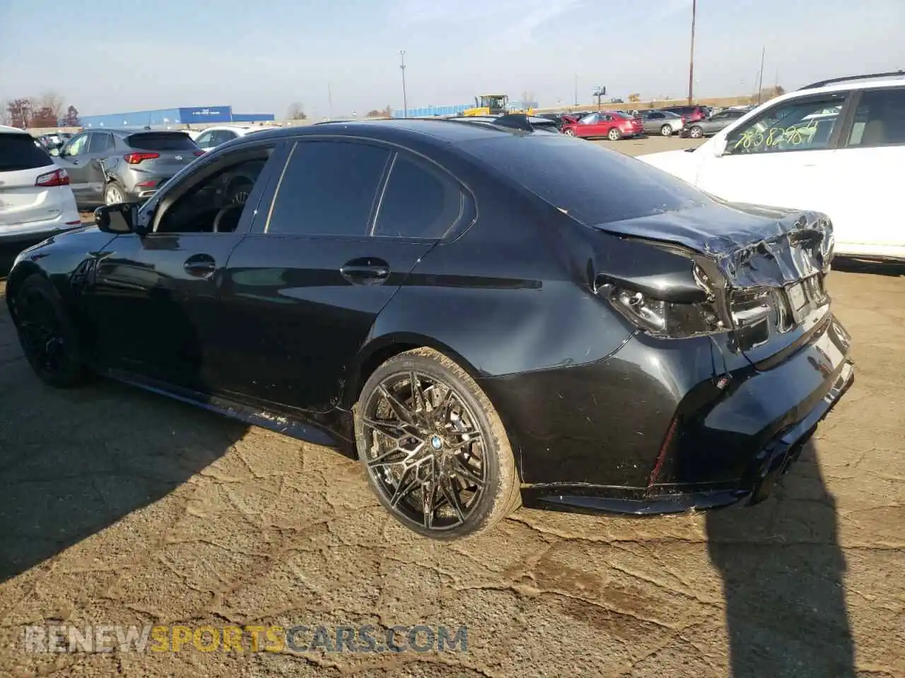 2 Photograph of a damaged car WBS43AY07NFM54665 BMW M3 2022
