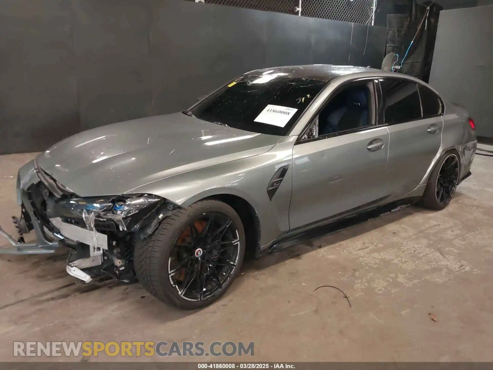 2 Photograph of a damaged car WBS43AY07NFN14685 BMW M3 2022
