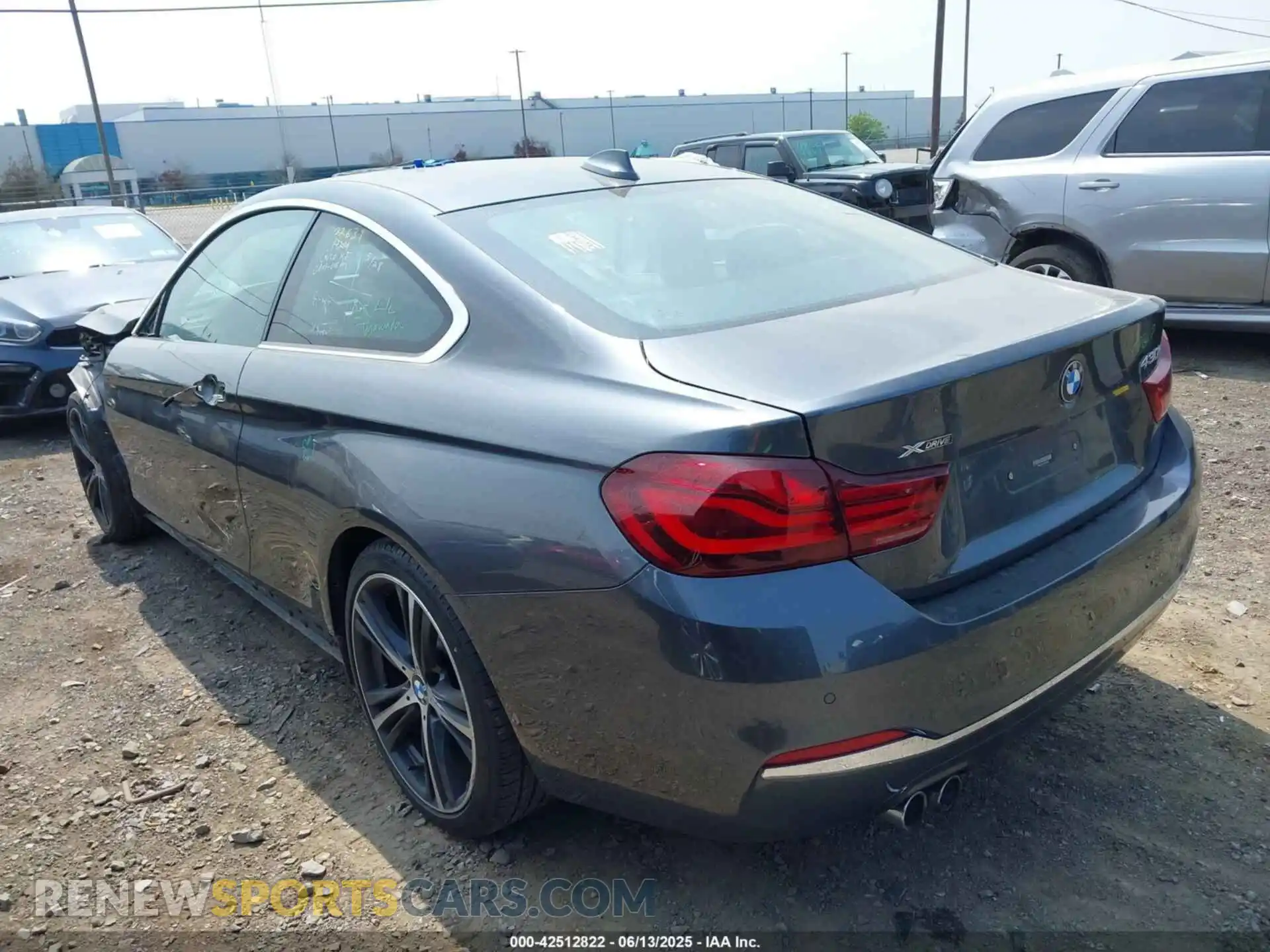 3 Photograph of a damaged car WBS43AY08NFL79460 BMW M3 2022